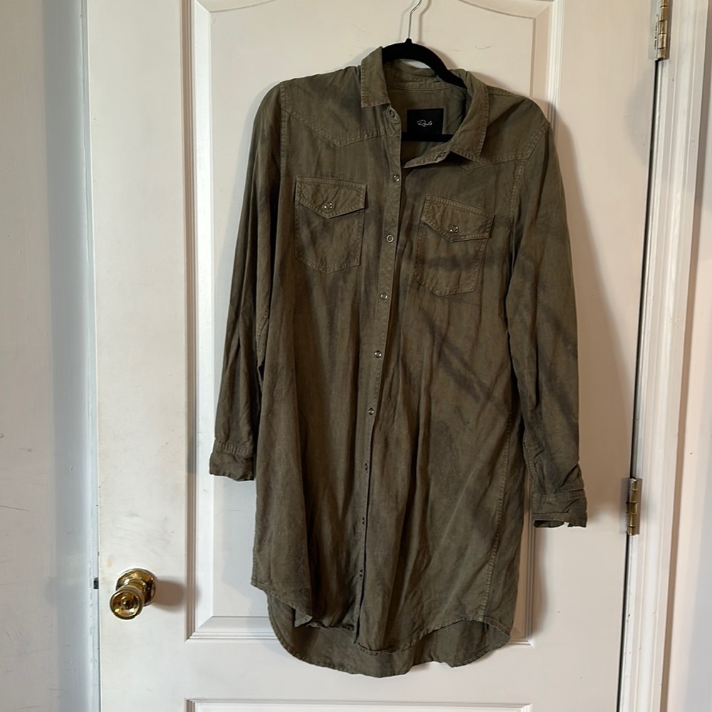 Green RAILS midi dress